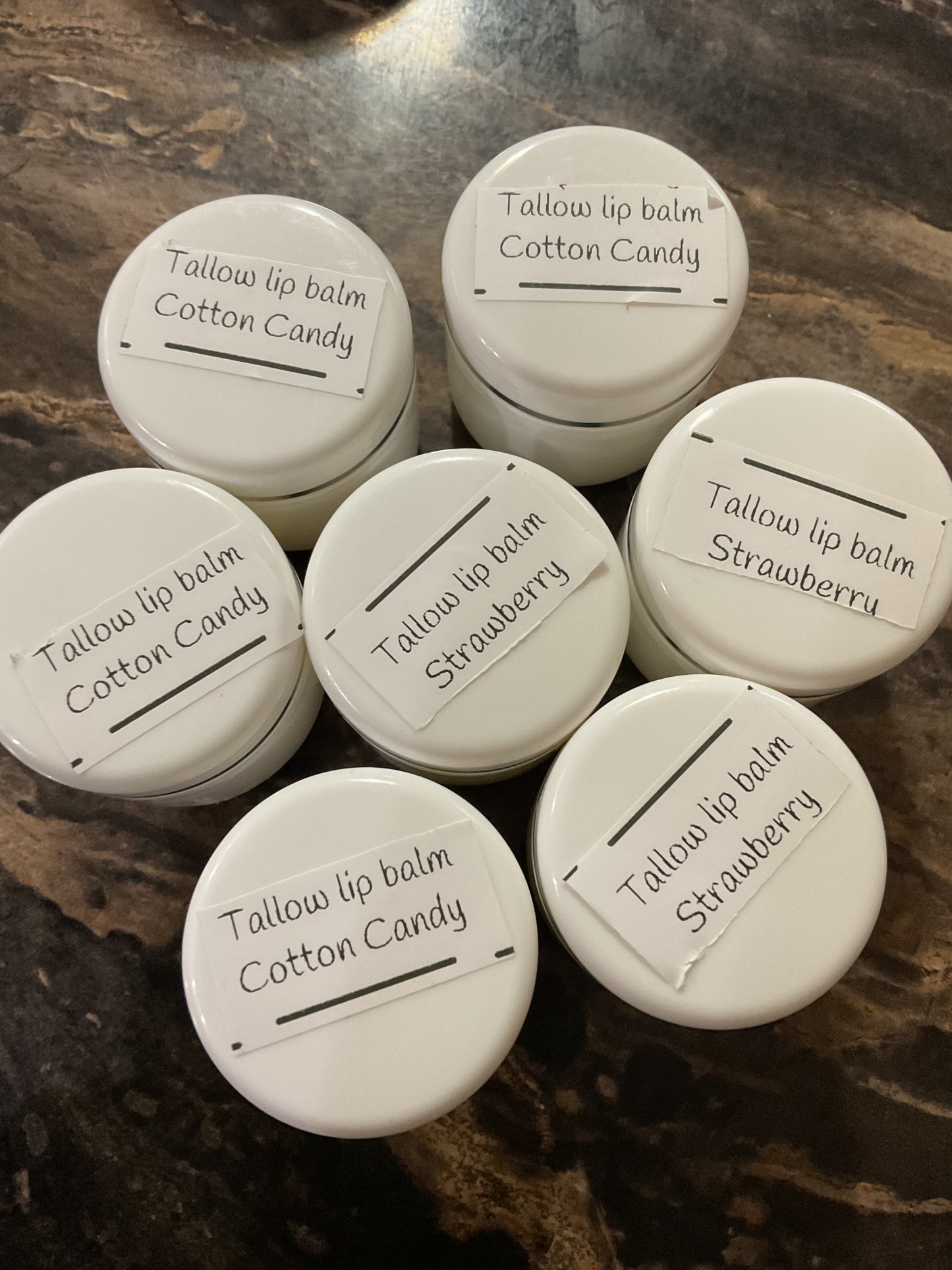 Grass-fed beef tallow lip balm