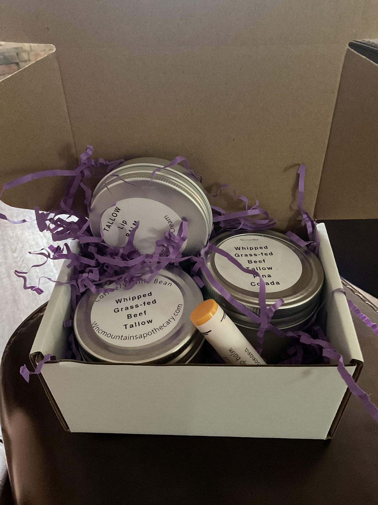 Gift box, body care