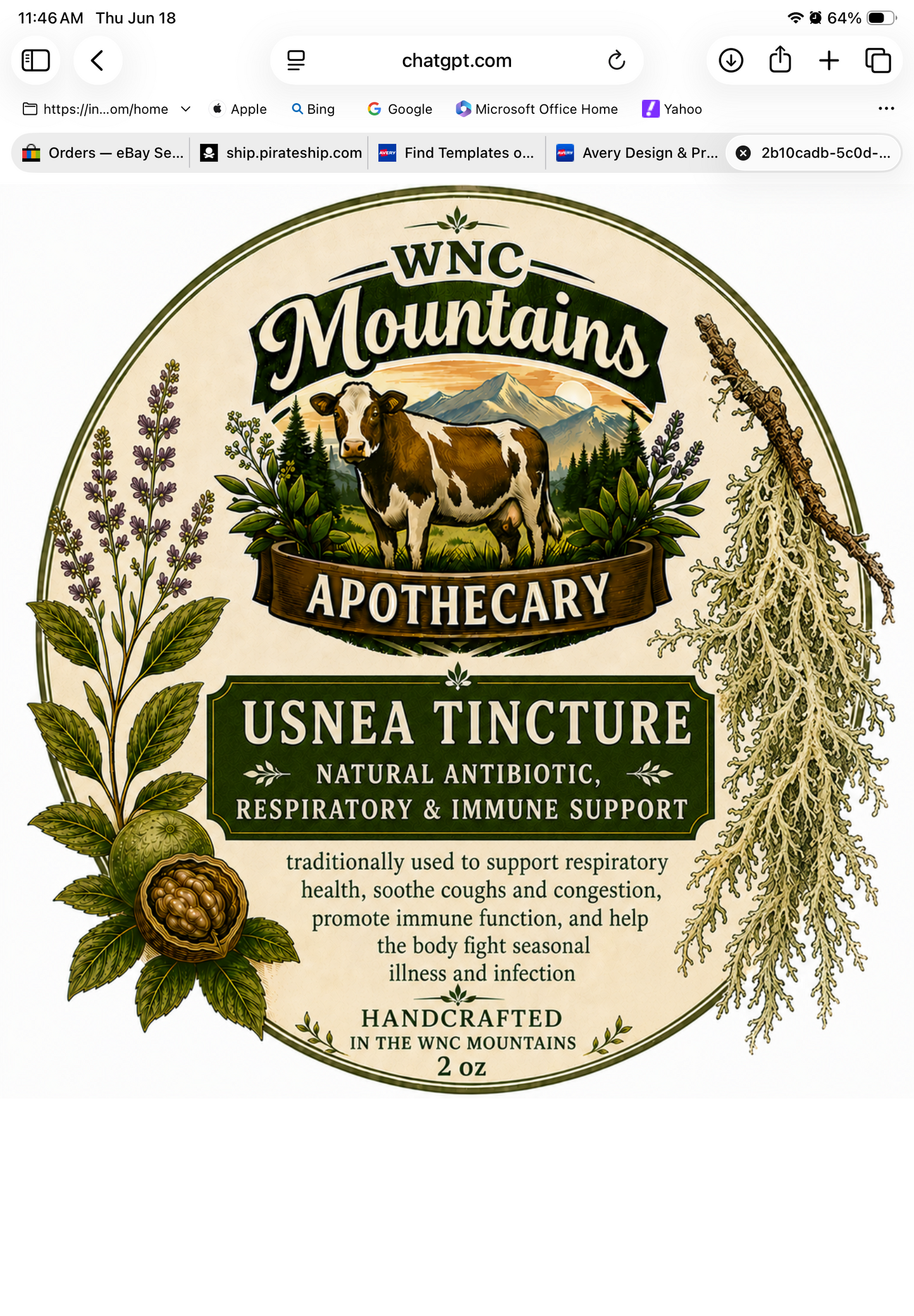 Usnea extract