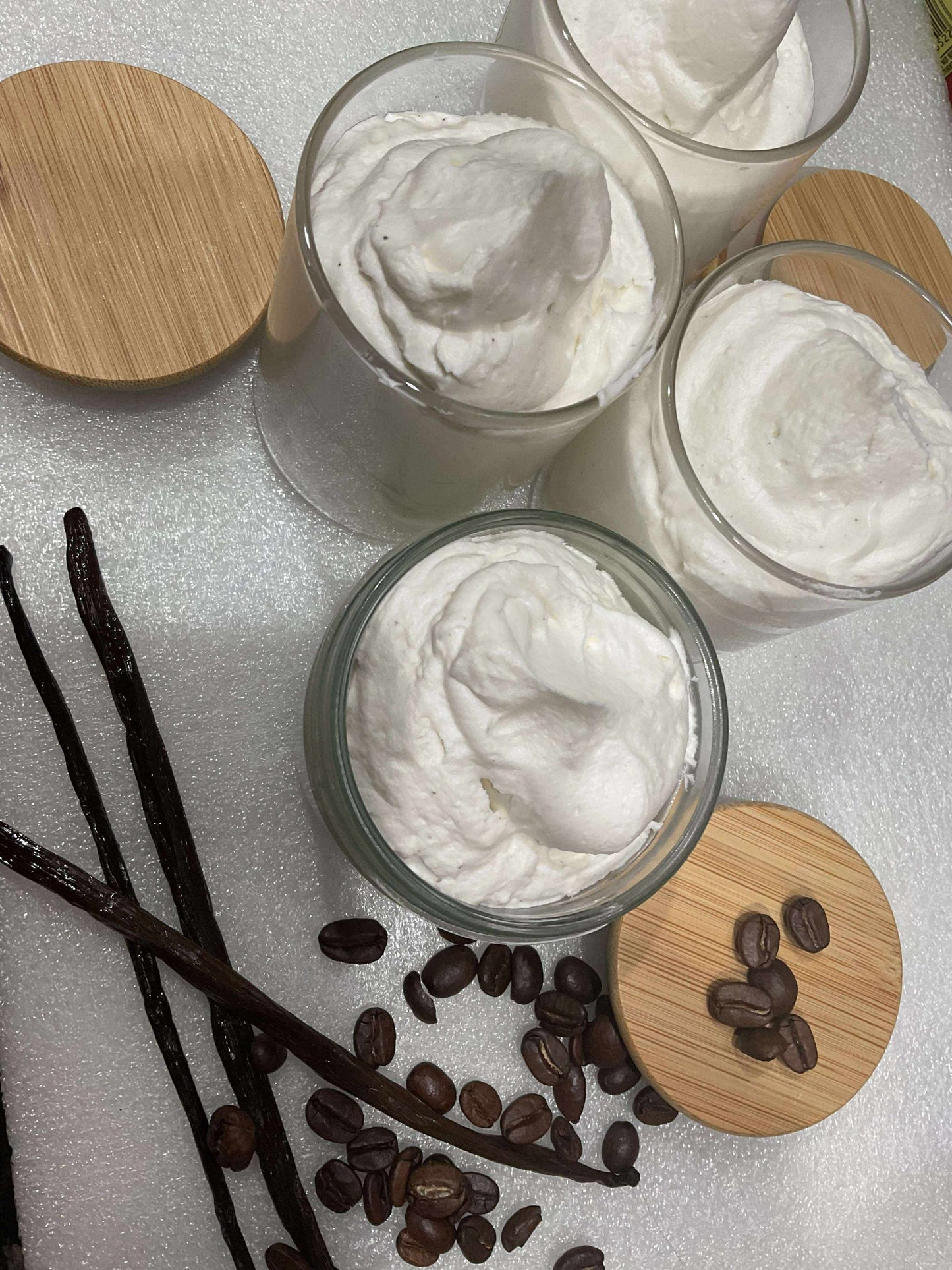 Grass-fed beef tallow All natural coffee bean/vanilla bean skin nourishment