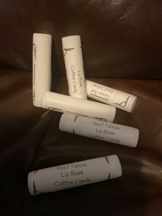 Tallow lip balm