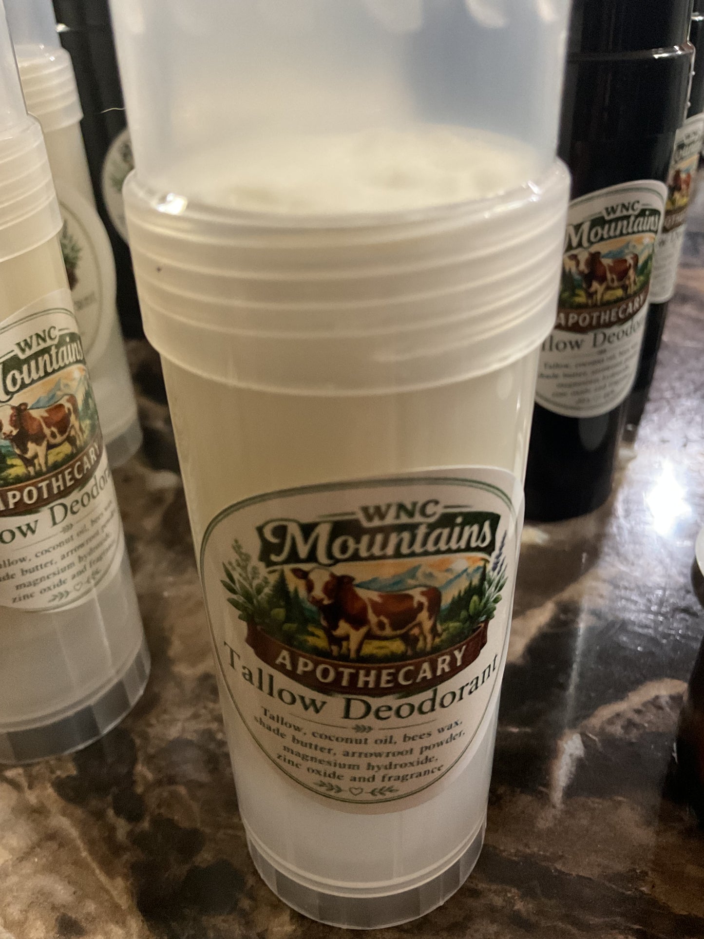 Beef Tallow Deodorant aluminum free baking soda free