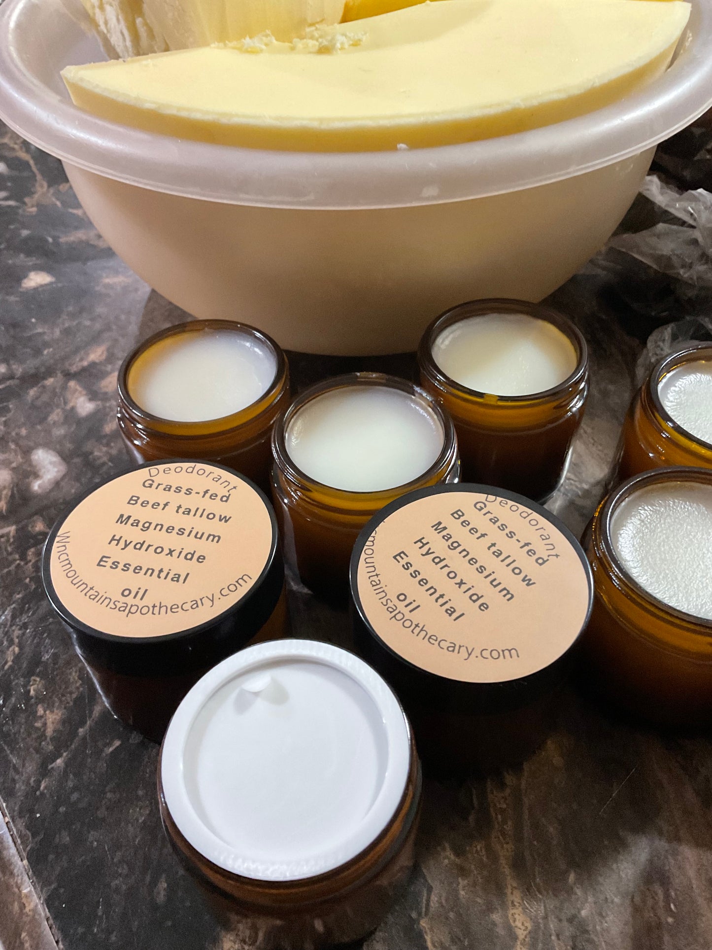 Deodorant aluminum free Tallow