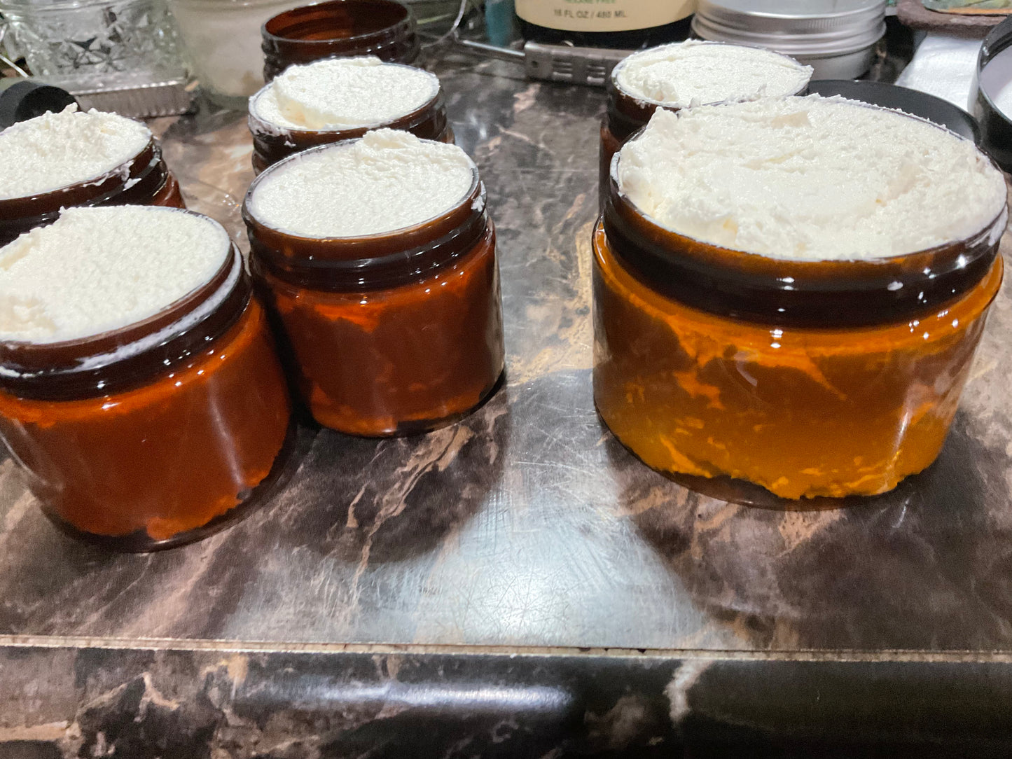 Whipped grass-fed beef tallow with Manuka Honey face cream