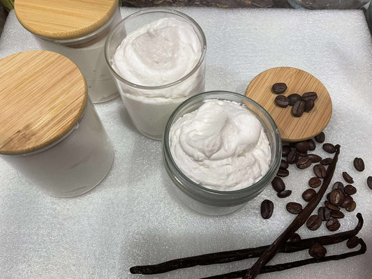 Grass-fed beef tallow All natural coffee bean/vanilla bean skin nourishment